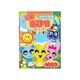 Ditu Rhythmic Box Magnetic Quiet Livre Musique Musique Fabriquée Handmade DIY MAGNÉTIQUE Autocollant Toys Cadeaux pour les garçons et les filles 3-8 ans [Magnétique Modèle 2] Blue 4 fois + noir
