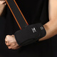 Septwolves mobile phone arm bag men's running sports arm bag women's waterproof wrist bag for mobile phone arm bag light and thin season sports black (new product for summer)