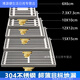 XMSJ强化1212移位地漏7c防臭条形花园卫生间4050管6公分15980 加强拉丝色7373竹排+铜芯