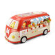 Youyu Baby Bus Dining Truck Children's Simulation Inertial Bus English Early Education Multi-functional Sound and Light Toys Guyu Bus-Blue + Charging Set