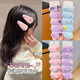 Sanrio Hair Clip Plush BB Clip осень и зима 2024 Новый стиль взрыв клип боковой клип детские волосы Quers Q673 Черный 5-частный набор