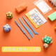 Morgenlicht (m/g) verpackter Ton 24 Farbe Ultra-Licht-Tonfarbe 4d Plastikine Kinder handgefertigtes Bildungsdiy-Spielzeug v-ake03987 Einzelverpackung (1 Gummi Stück senden)