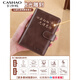 Kashao authentique cuir passeport sac id rangement antivol clignotant clip de billetteur à air haut de gamme car carte de carte portable de voyage