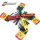 XMSJ Metric Imperial Hexagon Wrench Anti-theft Hexagon Hollow Folding Star Key Imperial 0.05-3/16 9-pack 12591