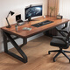 New appearance principle computer desk desk home study writing desk desktop office simple desk gaming long table XZ25 120*60cm thick solid wood core - enhanced version