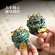 
Jinshan Hall’s wealth-hunting Pixiu Chinese studies ornaments Study room moving to a new home birthday gift for Teacher’s Day Customized souvenir gift for teachers. Hunting treasure + Gong and drum base + Heart Sutra incense [only this green gift box] No Specifications