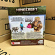 Minecraft Wild: Boss character suit model children's gift trendy toys genuine new unpacked and unchanged WildBoss character suit with sound effects