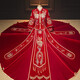 Baolian xiuhe boda boda boda 2024 boda otoño e invierno novia femenina vestida de boda china tostada de boda ropa de boda jeffrey ropa para hombres #velvet [bordado con llevado] (pareja de pareja s