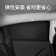 Wuji Car Special Sunshade Windows Scred Suncreen Isolation Interior Infidential Curtains Fenêtres Blackow