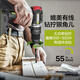 威克士WU369冲击钻大扭矩家用多功能锂电钻充电式电动螺丝刀 WU369+WU3884.0双电