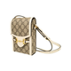 
Gucci (GUCCI) Horsebit 1955 presbyop mobile phone bag cigarette bag crossbody shoulder bag for men and women, holiday gifts 625615-92TCG-9761 ebony/white