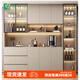 2025 Neues Sideboard High Cabinet Integrated Cream Sty