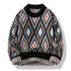 Fhhuabd Round Neck Pullover Herbst- und Winterweite Tops Trendy Brand Dicke gestrickte Pullover Unterwäsche Styling gut aussehendes lässiges Basishemd 9207 Weiß [Hinzufügen] Dicker Stil 2xl [160-180jin [Jin entspricht ca. 0,5 kg]]]
