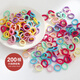 Jiao Xuefei dopamine seamless children's headband 200 pieces baby headband hair rope small rubber band hair tie