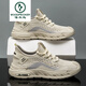 
Woodpecker spring and summer comfortable large-size men's shoes 2025 spring new mesh breathable sports shoes fashionable and versatile soft sole casual 9225 black 43