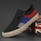 Región occidental Camel 2025 Zapatos de hombres de primavera Nuevos zapatos de lona transpirables zapatos casuales de una pie