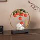 Hesgtang bedeutet Hongyun Fanbei, glückliche Katzen -Ornamente, Kunsthandwerk, Wohnzimmer, Eingang, Hauswarming -Geschenkbüro Eröffnung Ornamente
