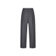 Menos [mismo estilo en el centro comercial] 2025 Summer Nuevo pantalones de recorte recto informal 2p4e13660 011 Carbon Black M