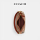 COACH Gift New Women's Classic Logo JULIET No. 25 Shoulder Bag Crossbody Bag Presbyopia Women's Bag B4/Brown Caramel Color