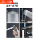 JOMOO official flagship 100% all-copper shower head set gun gray shower head household constant temperature supercharged gun gray piano four-speed hot and cold version