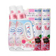 El detergente de lavandería de Kao (Kao) contiene suavizante y limpieza y proteger el color para eliminar las manchas y la fragancia y las manchas de larga duración, la espuma suave y baja importada de Japan Rose Magnolia 690g*2 botellas + Rose 650g*4 bolsas