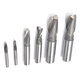 Shanggong 10 pieces straight shank keyway end mill 4mm 2-edge two-tooth keyway end mill