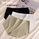 Glambody Magic Natural Línea Fitness Fitness Women's Women's Antibacterial Crotch sin clip Butt Cinco de niñas Medianas no firmadas NK1349 White L (100-120Jin [Jin equivale a 0.5 kg])