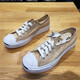 匡威（Converse）JP男女低帮纯色百搭休闲帆布鞋A11964C开口笑A11569C A11519c DC黄色A11964C 36 22cm_M4