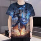 
Oshenko Black Mythology Wukong T-shirt Summer New Black Mythology Wukong Game T-shirt Men and Women Handsome Print Short Sleeve Round Neck YL1423 S
