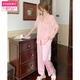 Modal 2025 Neue Pyjamas für Frauen im Sommer Dünne Eisseide kurzärmelige Hose süße Tupfen Seide Seide. Seidenhauskleidung Set YFY-9905 [kurzärmelige Hosen] M [Empfohlen 80-100jin [Jin ist 0,5 kg]]]