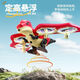 Dinosaurier Fernbedienungspflichten wieder aufladbar intelligente Elektromutfernbedienung Flugzeug-Kinder-Drohnen-Quadcopter [Dinosaurierblau] Hindernisvermeidung + automatische Suspension + Gravity Sense drei elektrische glatte Spiele + Anti-Fall- und Kollisionsbeständigkeit Qualitätssicherung + Spiel