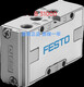 FESTO费斯托电磁阀 9764 VL-5-1/8 气控阀 现货原装全新
