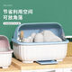 PINYU medium size bowl and chopsticks storage box cupboard kitchen with cover bowl and chopsticks storage box dish rack storage rack blue