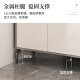 瑞美信轻奢鞋柜门口双面玄关柜一体烤漆客厅沙发挡柜隔断家用有门带抽屉 RD6625双面鞋柜115cm长 组装 框架结构