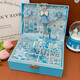
Bei Chuzhong Girls' birthday gift Princess Ai Ai peripheral gift box children's toys 3-4-6 years old 5-7-10 years old play house. Snow Princess Blue [141 pieces set] Gift bag 1278 14 years old 9 daughter gives children gifts