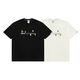 Aape New Ape Man Camouflage Summer Cartoon Print Losatile Men and Women Top Top футболка с половинами рукава A691 Black M