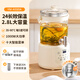 Xike faucet health pot constant temperature kettle floral tea bucket fruit tea bucket household multi-functional teapot stewing all-in-one large-capacity floral teapot 2.8L with tea drain 316 stainless steel