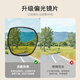 
colore.in sunglasses for women who are suitable for large, round faces, slimming, and small faces. 2025 new style sunglasses [Travel Glasses] Green Gradient Green Plate (6629)
