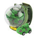 
Xulixing watch remote control car racing dinosaur tank children's gift electric alloy car mini armored vehicle wrist toy [green] tank - rechargeable alloy version