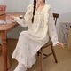 
Ziweiqi pregnant women with bra cloud cotton confinement clothes nightgown for women spring and autumn long sleeve long skirt breastfeeding women waiting for childbirth home clothes 3291 175 L recommendation 90-120