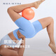 
MAIA ACTIVE summer training series thin cloud shorts outdoor cycling and fitness 4-point pocket free cut yoga pants tights for women mysterious black (4-point free cut pocket style) M