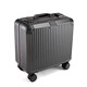 Walker Shop Light Luxury Brand Luggage 2025 New Small Boarding Suitcase Trolley Case 18-inch Lightweight Aluminum Frame Travel Case Temperament Gray 18-inch