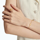 Chow Tai Fook Golden Branch Jade Leaf Three Gold Hardware Wedding Full Golden Gold Collier de femmes pour les cadeaux pour les vacances de la petite amie Cade de vacances EOF1585 45cm environ 5,15 g de prix (frais de travail de 480)