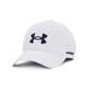 安德玛（UNDERARMOUR）春夏Golf96男子高尔夫运动帽1361547 白色101 均码