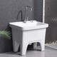 Lefit (lfte) bathroom ceramic mop pool balcony mop trough household Taiwan controlled large, medium and small mop basin courtyard mop pool 923+ Taiwan controlled under the faucet delivered to the home