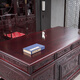 Liantange Rosewood Chinese-style Solid Wood Luxury Desk President Manager Boss Desk Antique Writing Desk Home Study Desk Australian Rosewood 1.6 Meter Flower and Bird Single Table