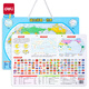 Deli ar Magnetic World Puzzle Kinder Spielzeug Geburtstagsgeschenk Geografische Erleuchtung LG871