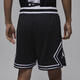 耐克（NIKE）Jordan官方耐克乔丹DRI-FIT男子速干网眼布短裤夏季篮球HF9911 010黑/白/白 S