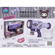 Große Hand hält kleine Hand Sanrio Bubble Machine Elektrische Bazooka Bubble Gun Kulomi Erdbeerbär 10-Loch-Blasenpistole Spielzeug 6227 Erdbeerbär