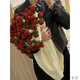 
Shantoulin Village sends girlfriends bouquets blanket DIY material package rose bouquet finished rose cover blanket wool crochet gift (A693) small 80cm milky white + yellow lily of the lily of the lily of the lily of the